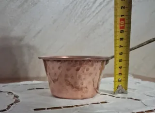 Pentolino in Rame Martellato