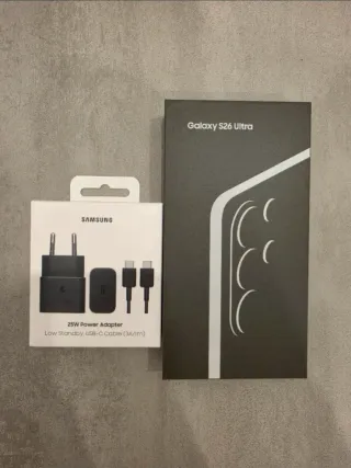 Samsung S26 Ultra + Cargador 25W