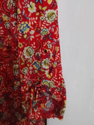 Camisa Encuentro Estampada Suave Talla XL