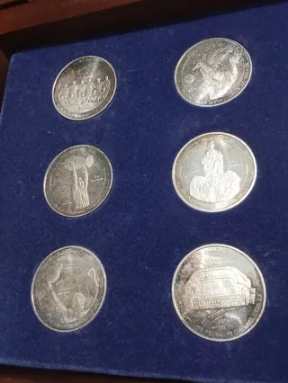 REAL MADRID FUTBOL COLECCIÓN MONEDAS CENTENARIO