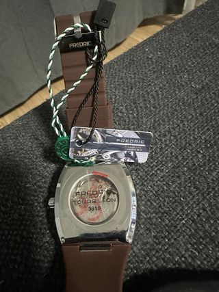 Reloj Frederic Automático Esqueleto Marrón