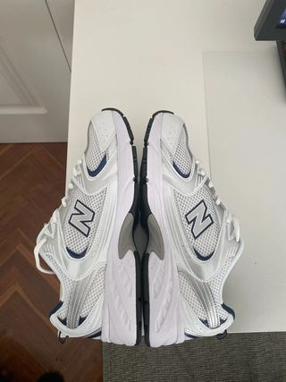 New Bálance 530 blanco azul size 39.5