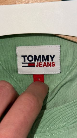 Camiseta Tommy Hilfiger verde degradado