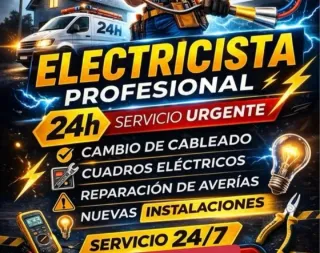 Servicio Eléctrico Profesional 24h