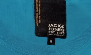 Camiseta hombre turquesa