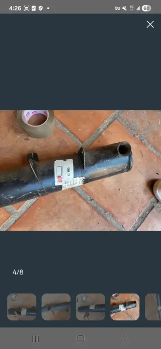 Silenziatore per Citroën 2CV