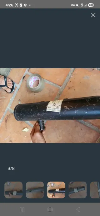 Silenziatore per Citroën 2CV