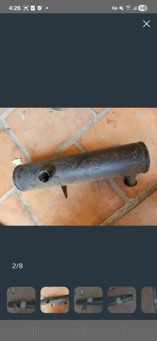 Silenziatore per Citroën 2CV