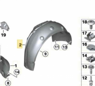 51717260294 PASO RUEDA BMW SERIE 3 LIM. (F30)