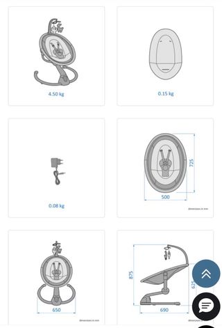 Mecedora Hamaca Eléctrica Maxi-Cosi Cassia