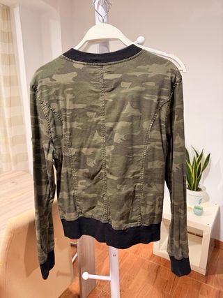 Chaqueta Camuflaje Bomber Mujer