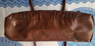 Bolso de piel mujer Matties marrón
