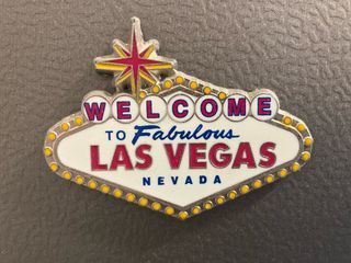 Imán Nevera Welcome to Fabulous Las Vegas