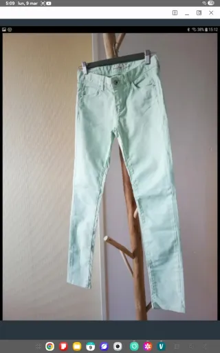 Pantalones pitillo Massimo Dutti Talla XS