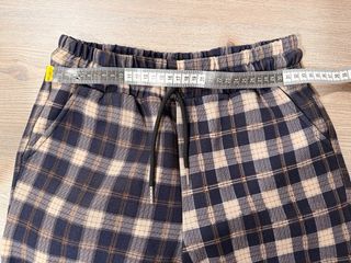 Pantalones de cuadros mujer