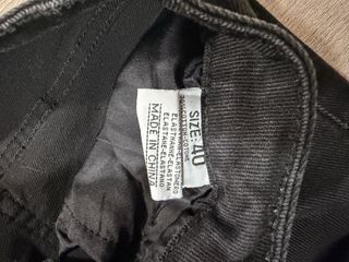 Pantalones vaqueros negros mujer