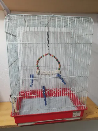 Jaula grande para pájaros