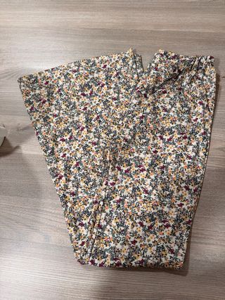 Pantalones florales mujer talla M