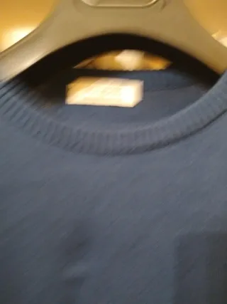 Maglia Cesare Paciotti blu in cotone