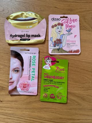 Set 4 Maschere Viso - Coccole Complete!