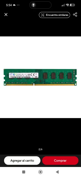 Samsung 8GB(2x4) DDR3 1600MHz RAM