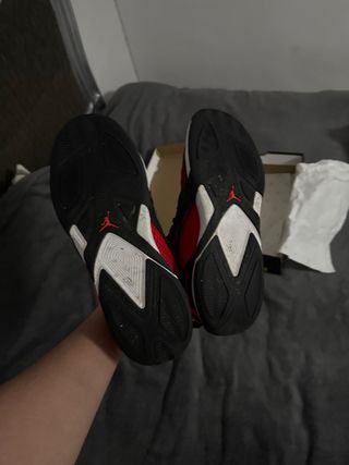 Zapatillas Jordan Heir Bloodline Negras/Rojas Tall