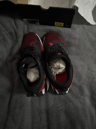 Zapatillas Jordan Heir Bloodline Negras/Rojas Tall