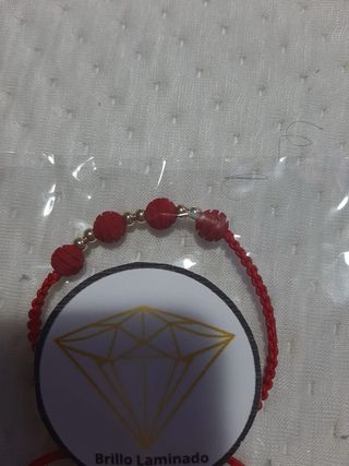 Pulsera Oro Laminado Negro y Dorado