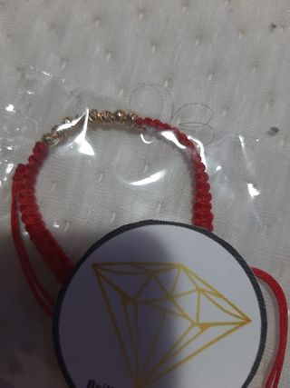 Pulsera Oro Laminado Negro y Dorado