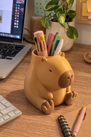 Portalápices Capibara Adorable