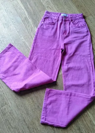 Jeans rosa Pull & Bear