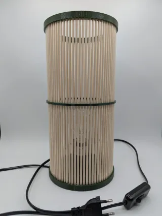 Lampada da tavolo abatjour in stile Japandi