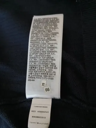 Jersey Tommy Hilfiger Azul Marino