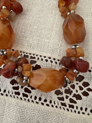 Set 2 collane pietre naturali