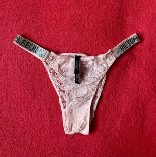 Conjunto Victoria's Secret Rosa encaje