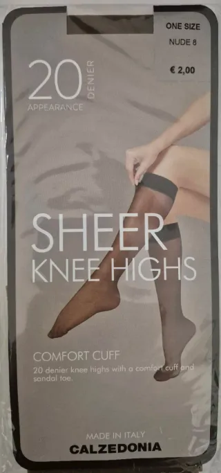 13 Medias Calzedonia 20 Denier Talla Única