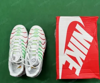 Nike Tn Air Max - Verde, Rojo, Blanco