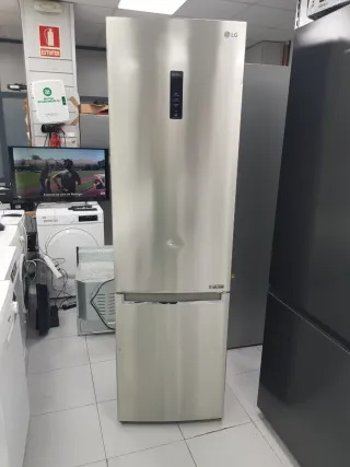 Nevera LG plateada Combi 2,cm Nofrost