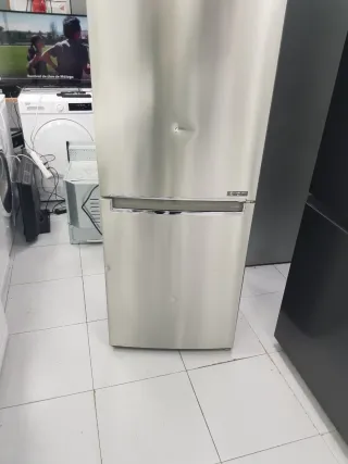 Nevera LG plateada Combi 2,cm Nofrost