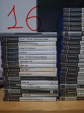 Consegna di giochi PS2, PS3 e Mega Drive