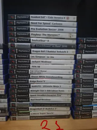 Consegna di giochi PS2, PS3 e Mega Drive