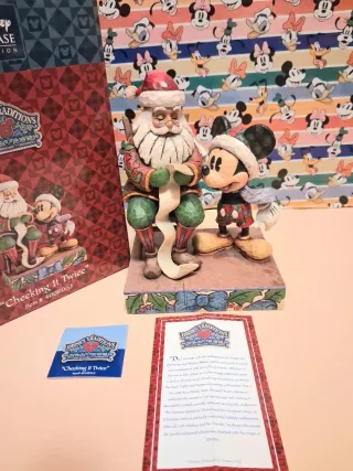 Jim Shore Disney Traditions Checking It Twice