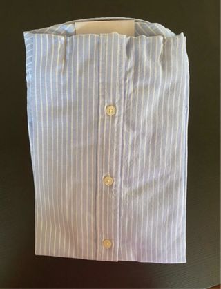 Camisa El Ganso rayas azul talla S