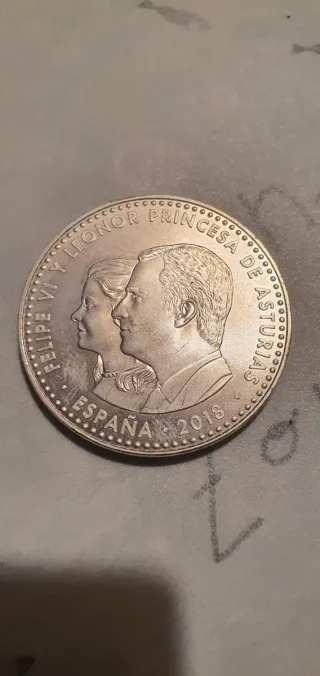 Moneta 30 Euro in Argento Regno delle Asturie