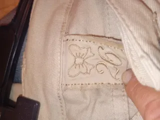 Jeans elasticizzati beige Taglia 26