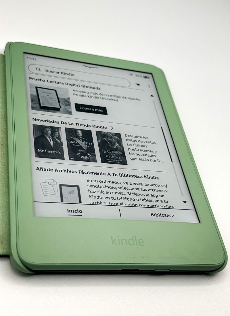 Kindle 11 16GB 2024 + Funda Amazon + Agarre