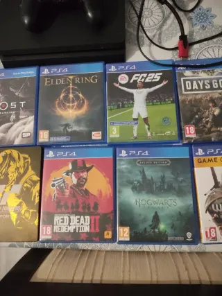 PS4 (Slim 500GB) Nero + 11 Giochi.