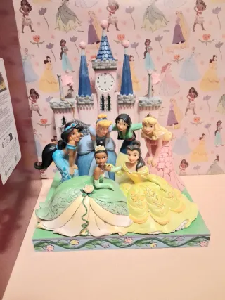Figura Disney Jim Shore Princesas Castillo
