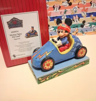 Figura Mickey Mouse Coche Jim Shore