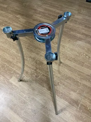 Kit Paellero Gas Alfa 60cm 3 Grifos